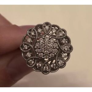 Simply Vera Wang 1/2ct. Diamond Flower Ring